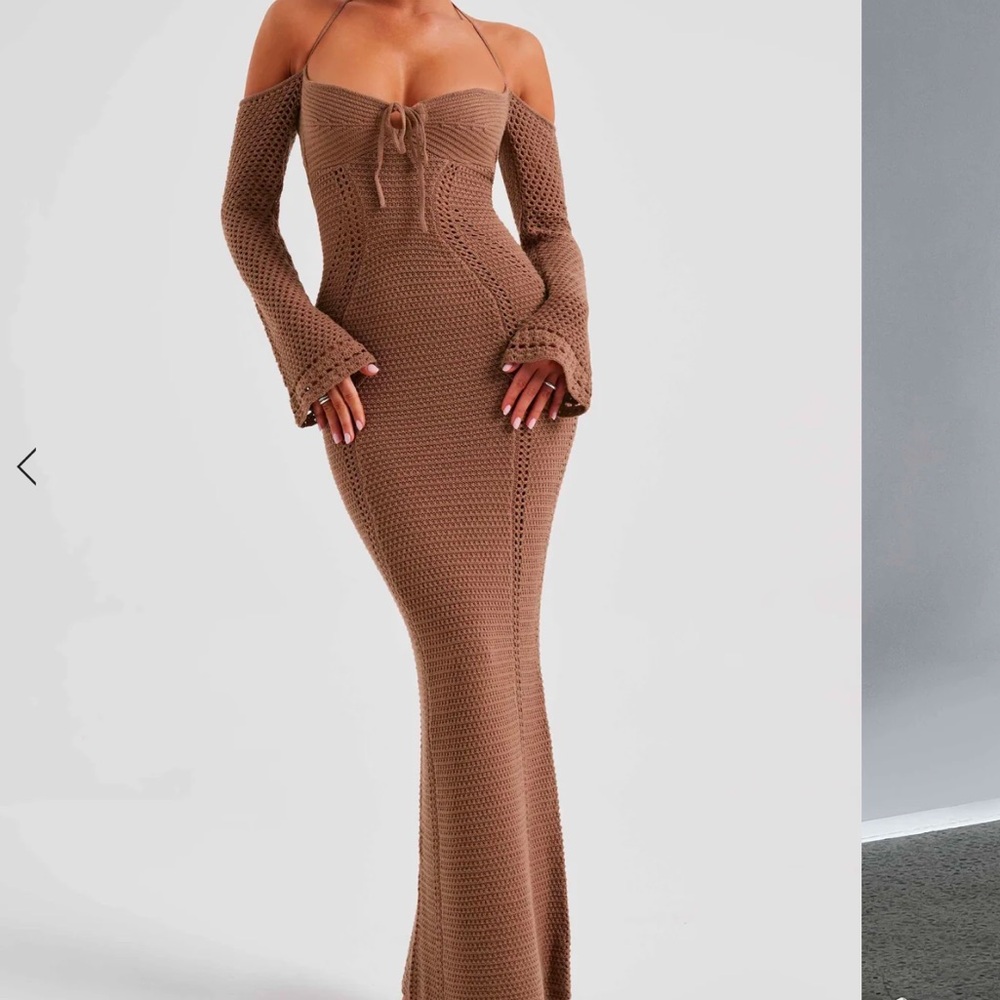 NWT Crochet maxi dress